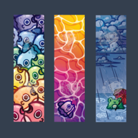 Mola and Frog Bookmarks - Thumbnail 3