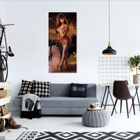 Photo poster, retro,Lisa Marie Scott 1995, size А3 29,7х42,0  inches. Wall decoration, home decor, gift. - Thumbnail 1