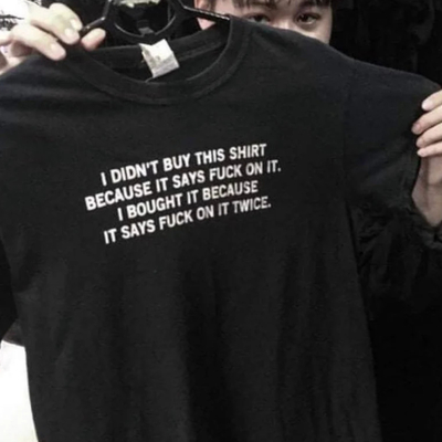 I didn't buy this Shirt T Shirt in Black