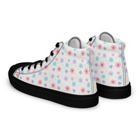 Erin's  Womens high top canvas shoes - Thumbnail 2