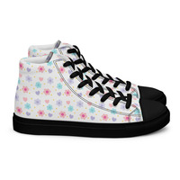 Erin's  Womens high top canvas shoes - Thumbnail 4