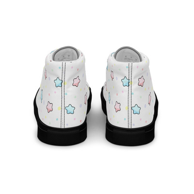 Little Star Womens high top canvas shoes