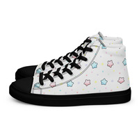 Little Star Womens high top canvas shoes - Thumbnail 1