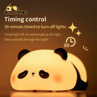 Lazy Panda LED Night Light Lamp - Thumbnail 4