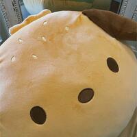 Hamburger Dog Cushion Plush Toy - Thumbnail 5