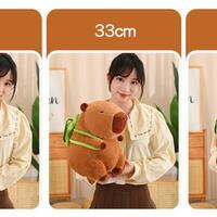 Simulation Capibara Stuffed Animal  Plush Toy - Thumbnail 6