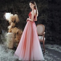 Spaghetti Strap Prom Dress, Red Birthday Party Dress,custom Made - Thumbnail 1