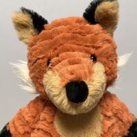 Cute Wolf Stuffed Animal  Plush Toy - Thumbnail 2
