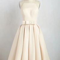 Simple A-line Short Straps Party Dresses, Homecoming Dress For Girls  - Thumbnail 1