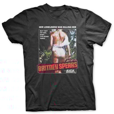 Britney spears spits on your grave - t shirt - Thumbnail 3