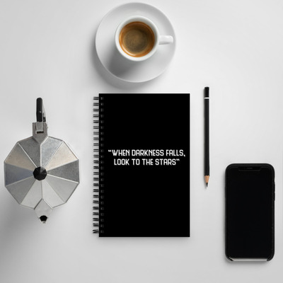 Osiris corp spiral notebook