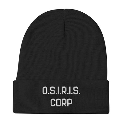 Osiris corp embroidered beanie