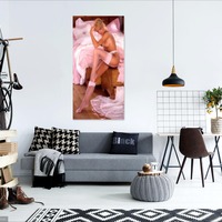 Photo poster, retro,Melinda Mays 1983, size А3 29,7х42,0  inches. Wall decoration, home decor, gift. - Thumbnail 1