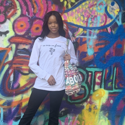 No rain no flower long sleeve tee