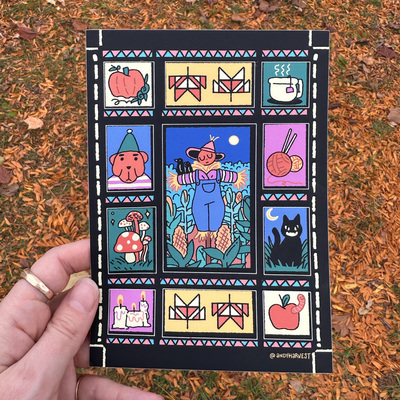 Autumn Quilt Sticker Sheet