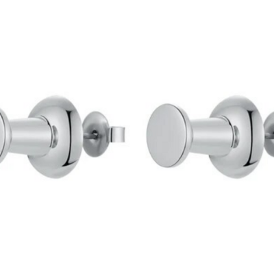 Push pin stud earrings