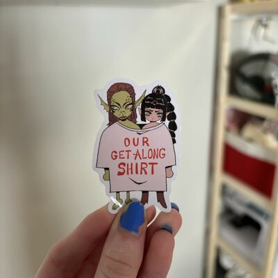 baldur's gate sticker