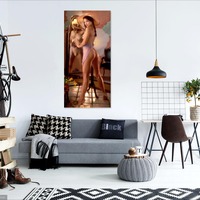 Photo poster, retro,Cindy Brown 1995, size А3 29,7х42,0  inches. Wall decoration, home decor, gift. - Thumbnail 1