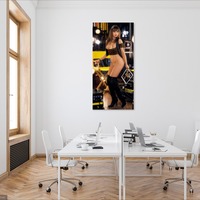 Photo poster, retro, Rahel Jean Marteen 1995, size А3 29,7х42,0  inches. Wall decoration, home decor, gift. - Thumbnail 2