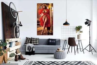 Photo poster, retro,Lonny Chin 1983, size А3 29,7х42,0   inches. Wall decoration, home decor, gift.