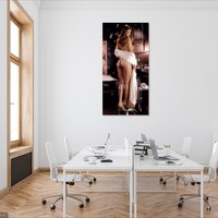 Photo poster, retro,Vicki Lasseter 1981, large size 24.0157x47.6378 inches. Wall decoration, home decor, gift. - Thumbnail 1