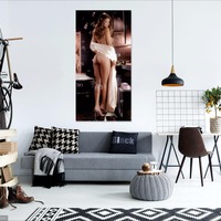 Photo poster, retro,Vicki Lasseter 1981, large size 24.0157x47.6378 inches. Wall decoration, home decor, gift. - Thumbnail 2