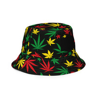 Reversible bucket hat - Thumbnail 6