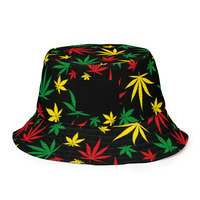 Reversible bucket hat - Thumbnail 8