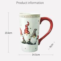 Christmas Santa Large Capacity Mug - Thumbnail 4