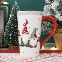 Christmas Santa Large Capacity Mug - Thumbnail 3