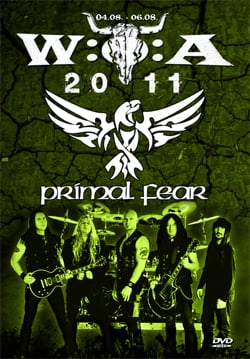 PRIMAL FEAR Live At Wacken Open Air 2011 DVD