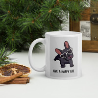 White glossy mug - Thumbnail 1