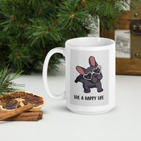 White glossy mug - Thumbnail 4