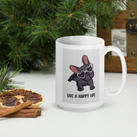 White glossy mug - Thumbnail 5