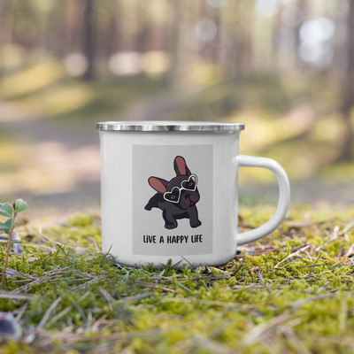 Enamel mug