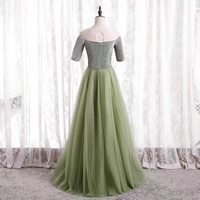 Long Prom Dress,green Dress, Fresh Party Dress,custom Made - Thumbnail 2