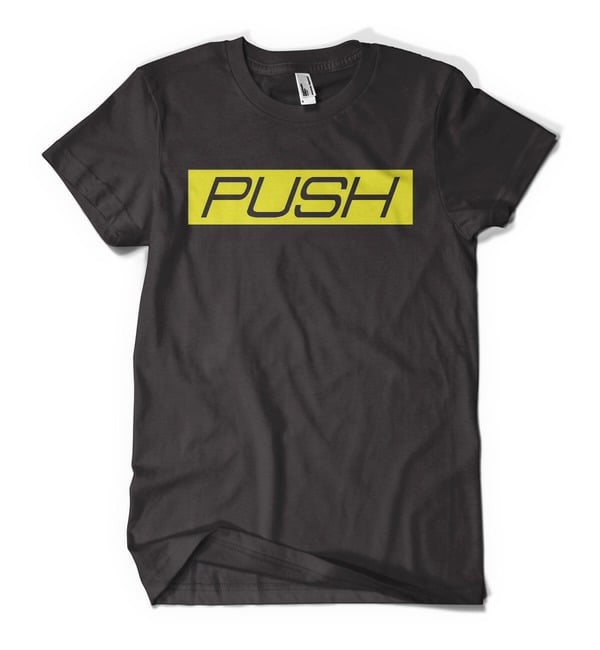 Men's PUSH T-Shirt Black/Gold