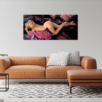 Photo poster, retro,Gina Goldberg 1981, large size 24.0157x47.6378 inches. Wall decoration, home decor, gift. - Thumbnail 2