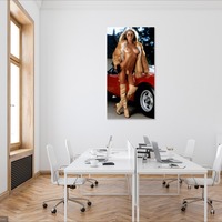 Photo poster, retro,Kymberly Herrin 1981, large size 24.0157x47.6378 inches. Wall decoration, home decor, gift. - Thumbnail 1