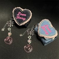3D Denim Love Heart Coin Purse  - Thumbnail 1