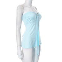 Baby Blue Tube Top  - Thumbnail 5
