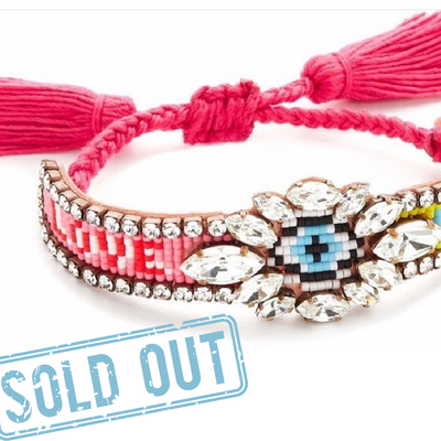 Love beaded bracelet