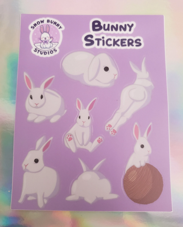 Bunny Sticker Sheet