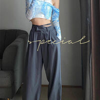 Blue Tie Dye Mesh Crop Top - Thumbnail 6