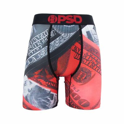 Us dollar 2pk mens underwear lingerie printed lengthen athlete sports boxer shorts breathable underpants p64