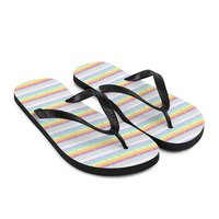 Lemon drop  Frabic Flip-Flops - Thumbnail 6