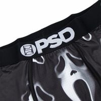 Skull Printed 2PK Mens Underwear Lingerie lengthen athlete sports boxer shorts breathable underpants P66 - Thumbnail 6