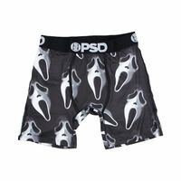 Skull Printed 2PK Mens Underwear Lingerie lengthen athlete sports boxer shorts breathable underpants P66 - Thumbnail 4