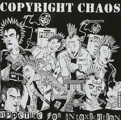 Copyright chaos - Appetite for intoxication lp colored