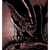 Alien 12x18 Signed Art Print. - Thumbnail 1